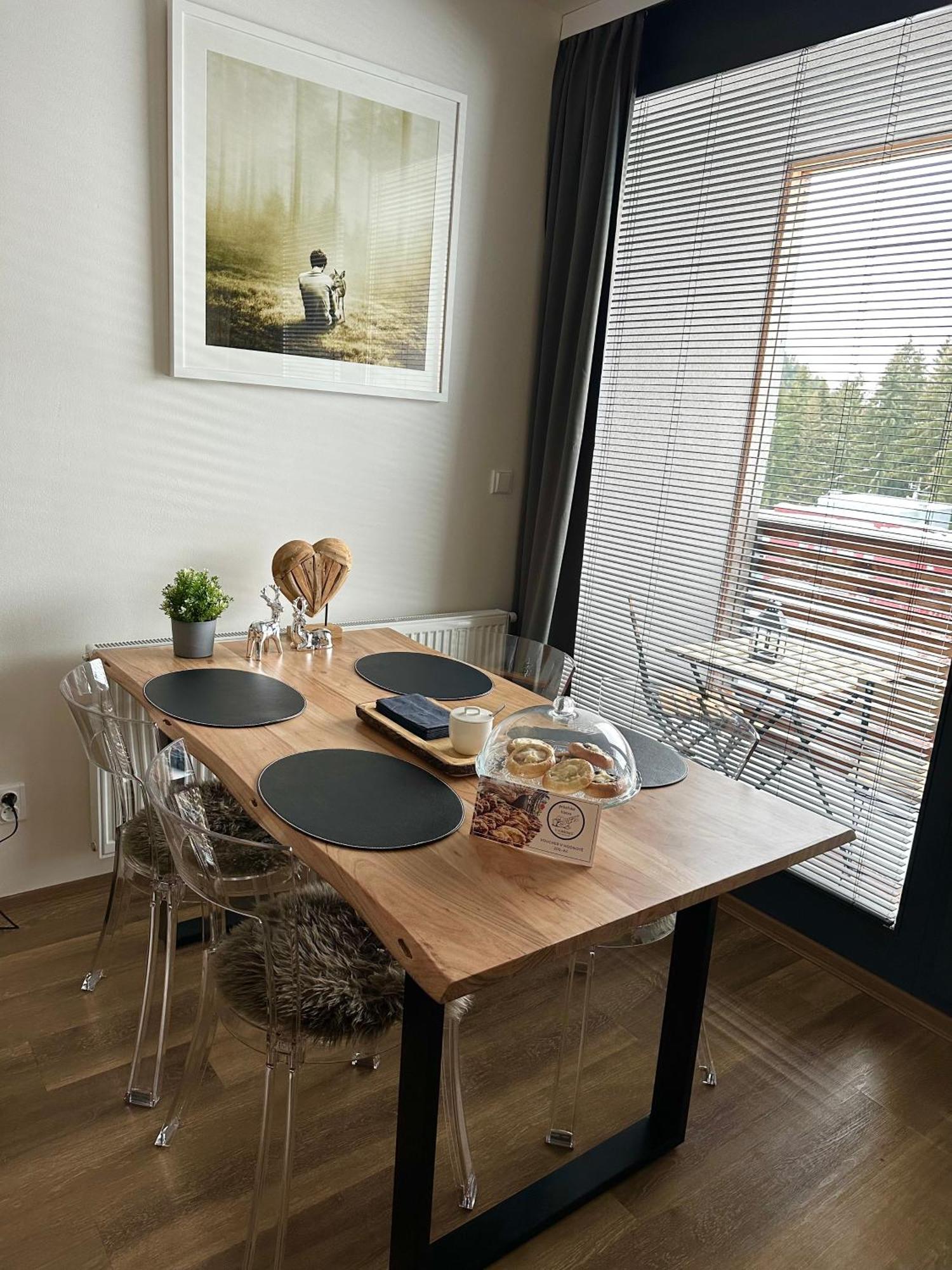 U Jelena Harrachov - Rodinny Apartman U Lesa S Garazi Dış mekan fotoğraf